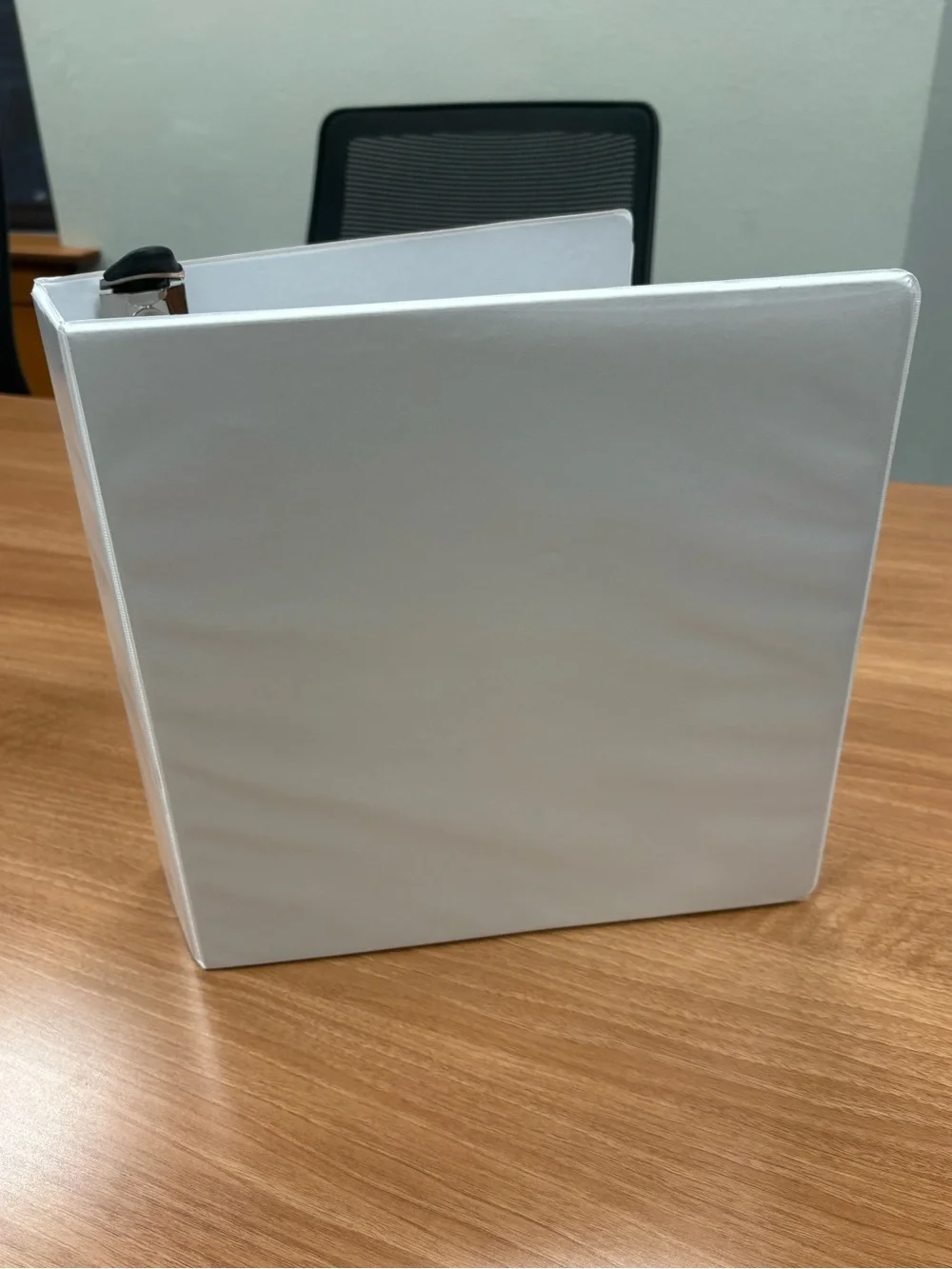 Set of 4 -Classic White 3-Ring Binders